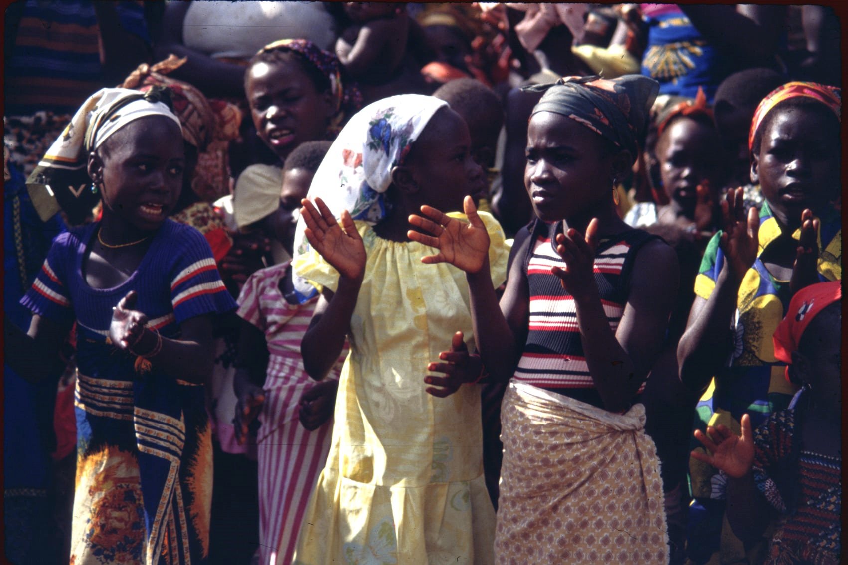 Simpa dancers watching
