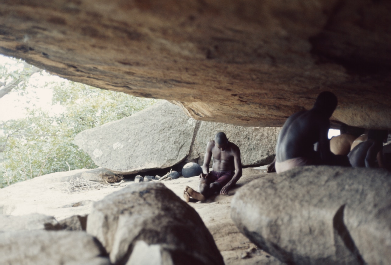 the cave